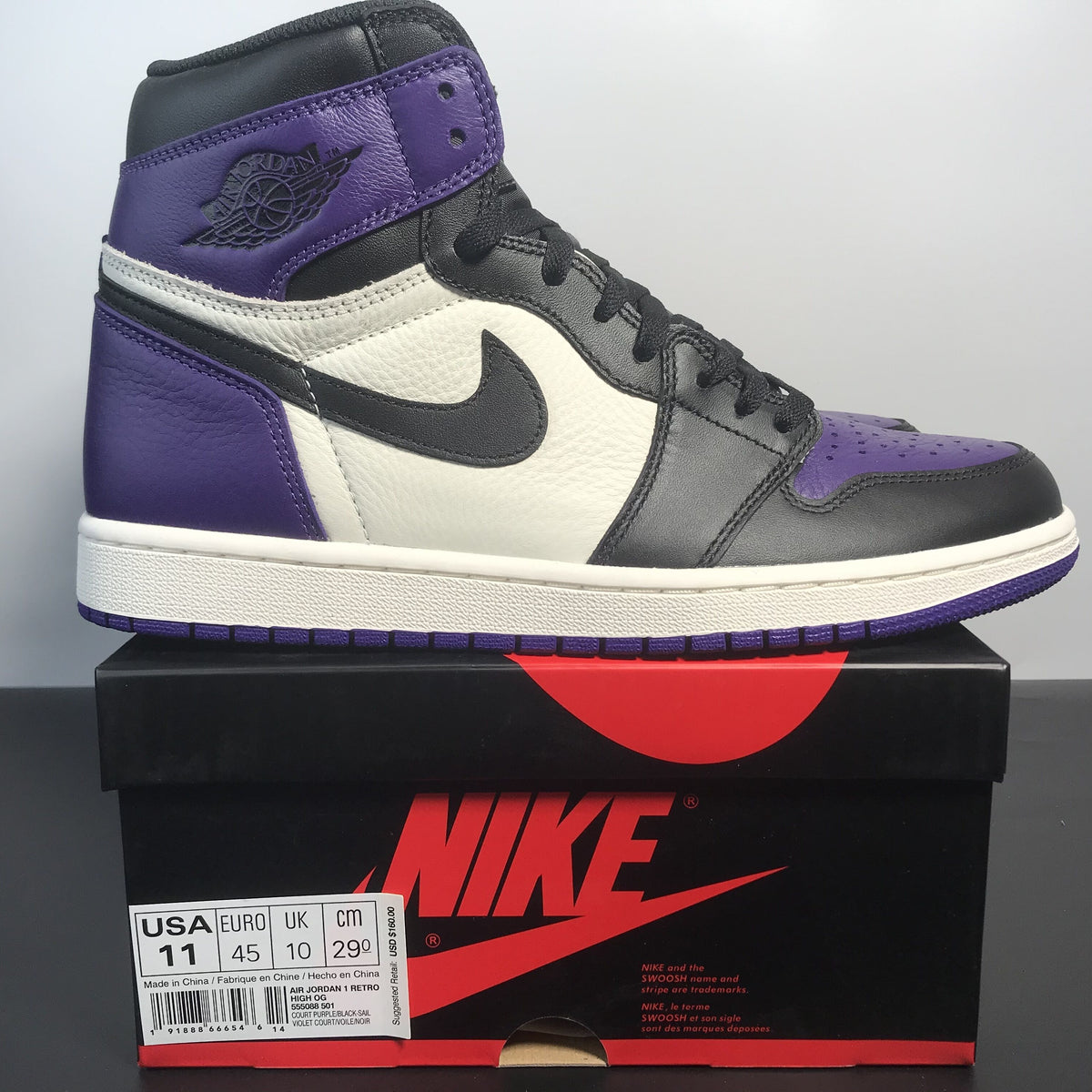 Air Jordan 1“Court Purple"