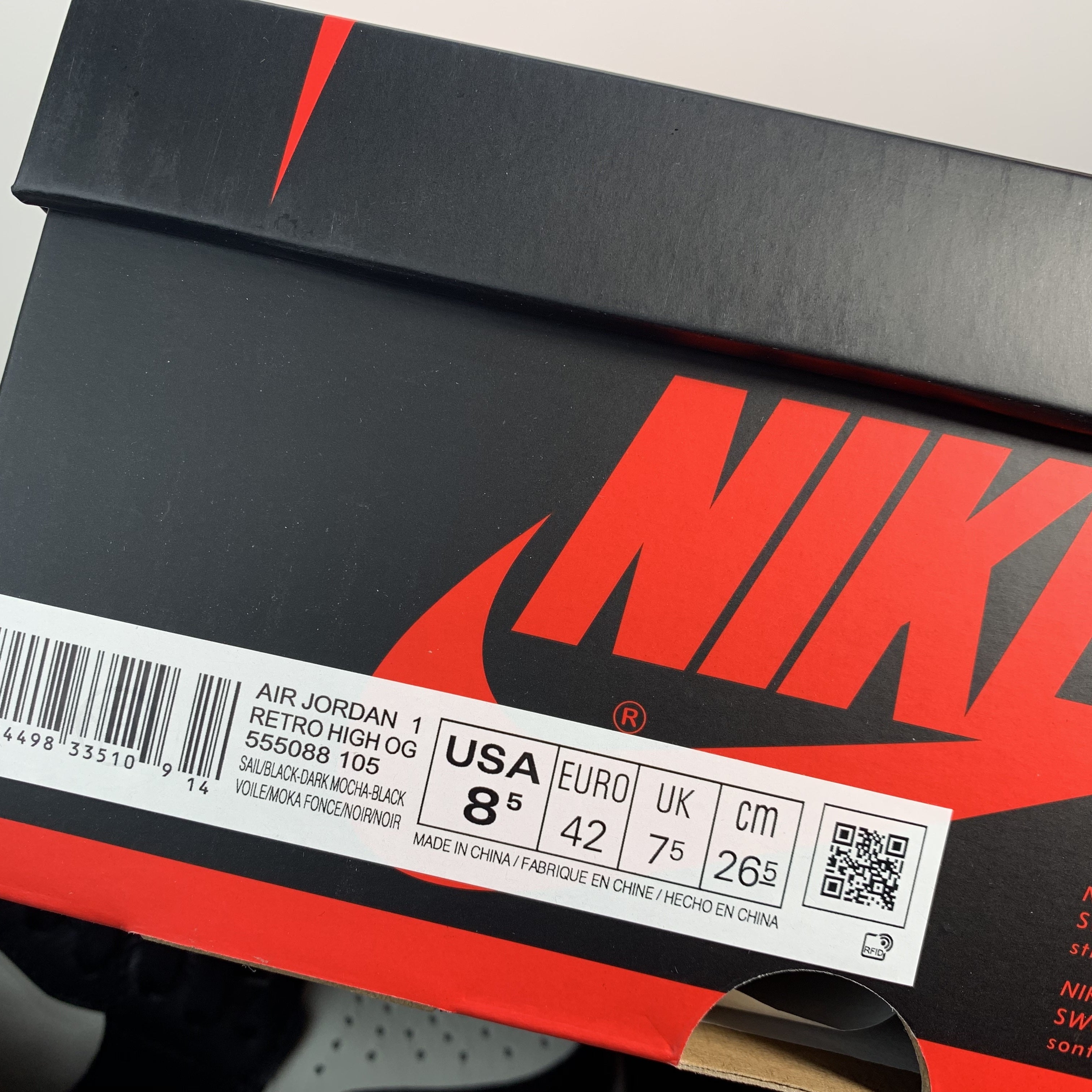 Air Jordan 1 High OG “Dark Mocha”