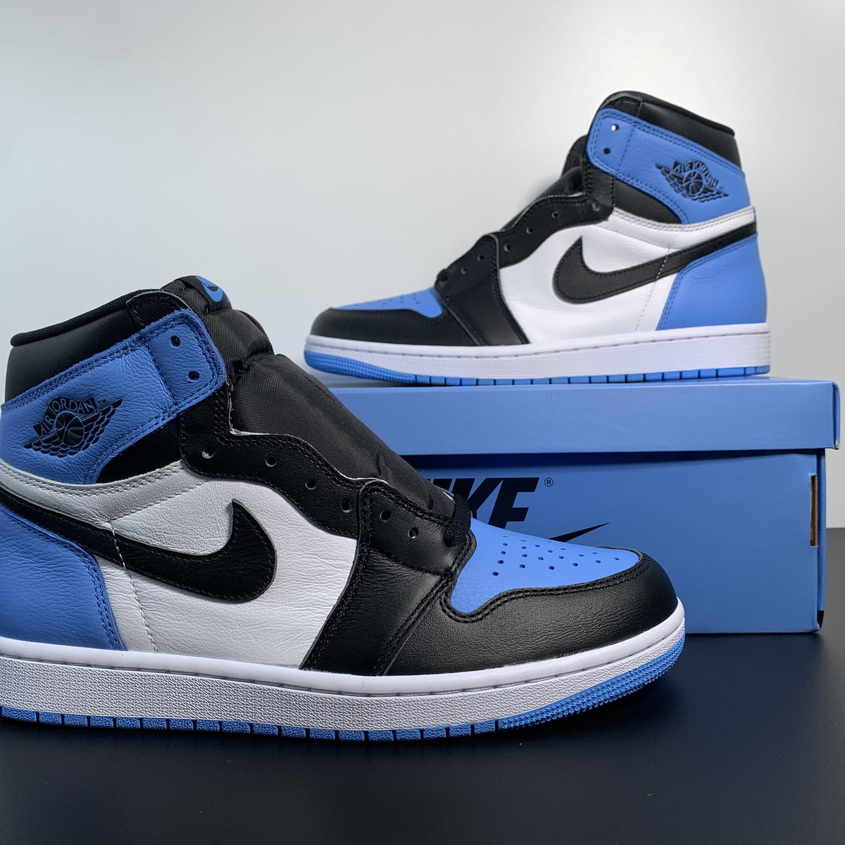 Air Jordan 1 High OG -University Blue- unc toe 