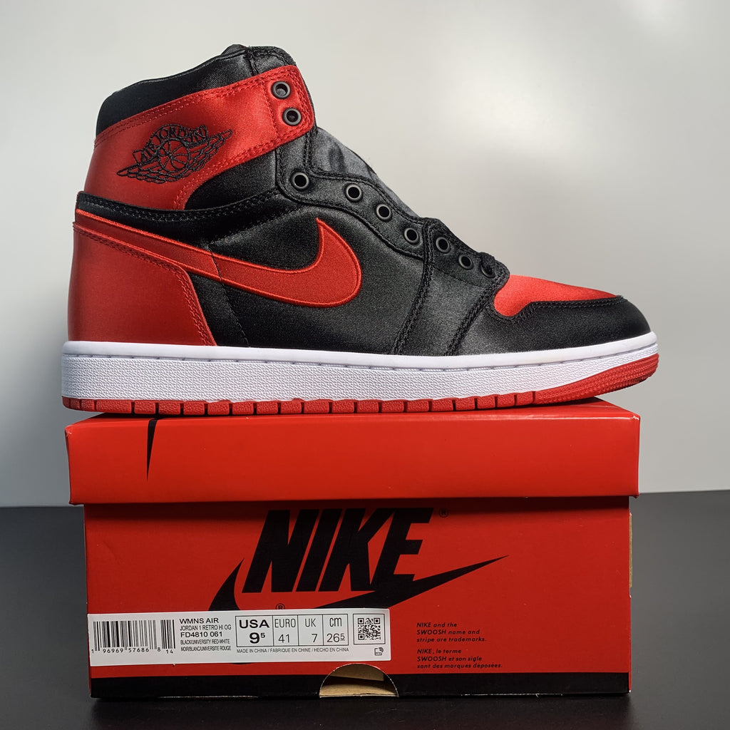 Air Jordan 1 High OG WMNS “Satin Bred”
