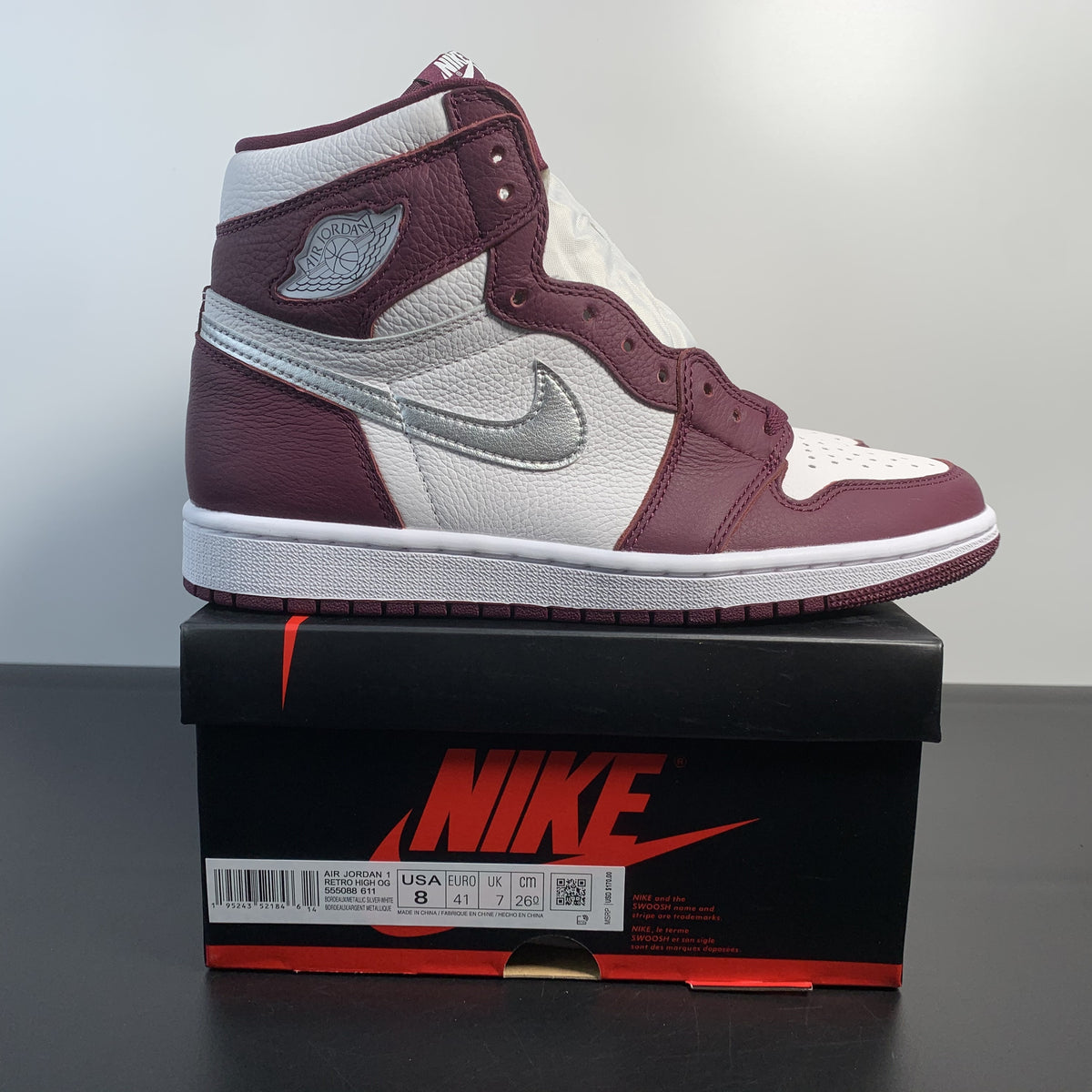 Air Jordan 1 Retro “Bordeaux”