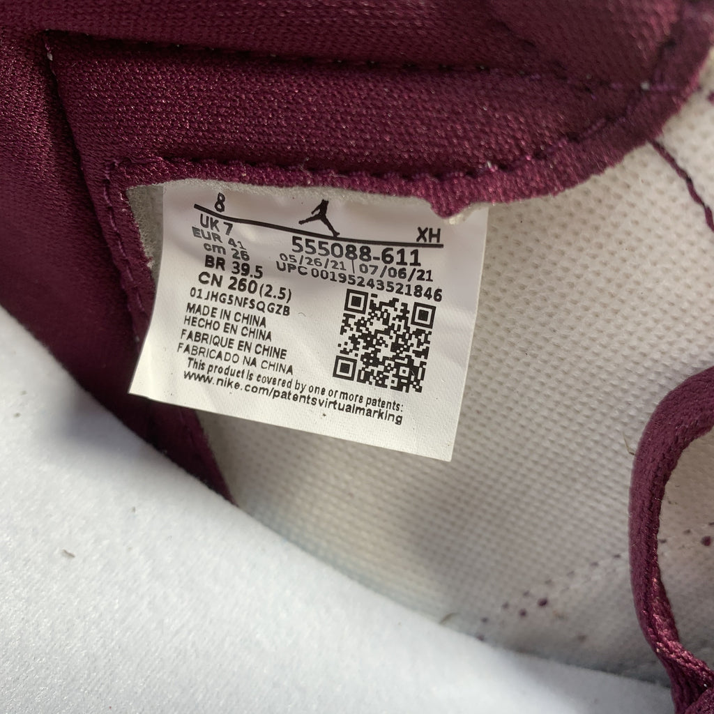 Air Jordan 1 Retro “Bordeaux”