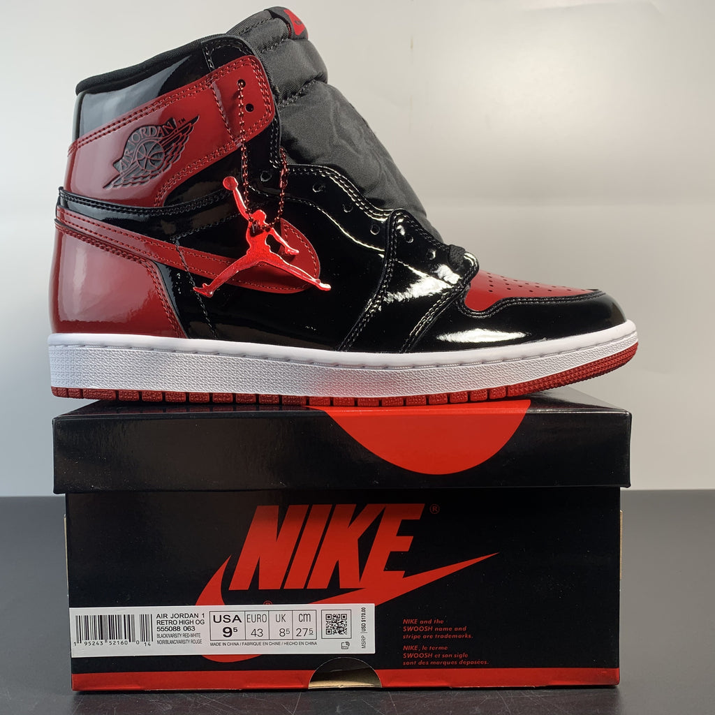 Air Jordan 1 Retro High OG “Bred Patent”