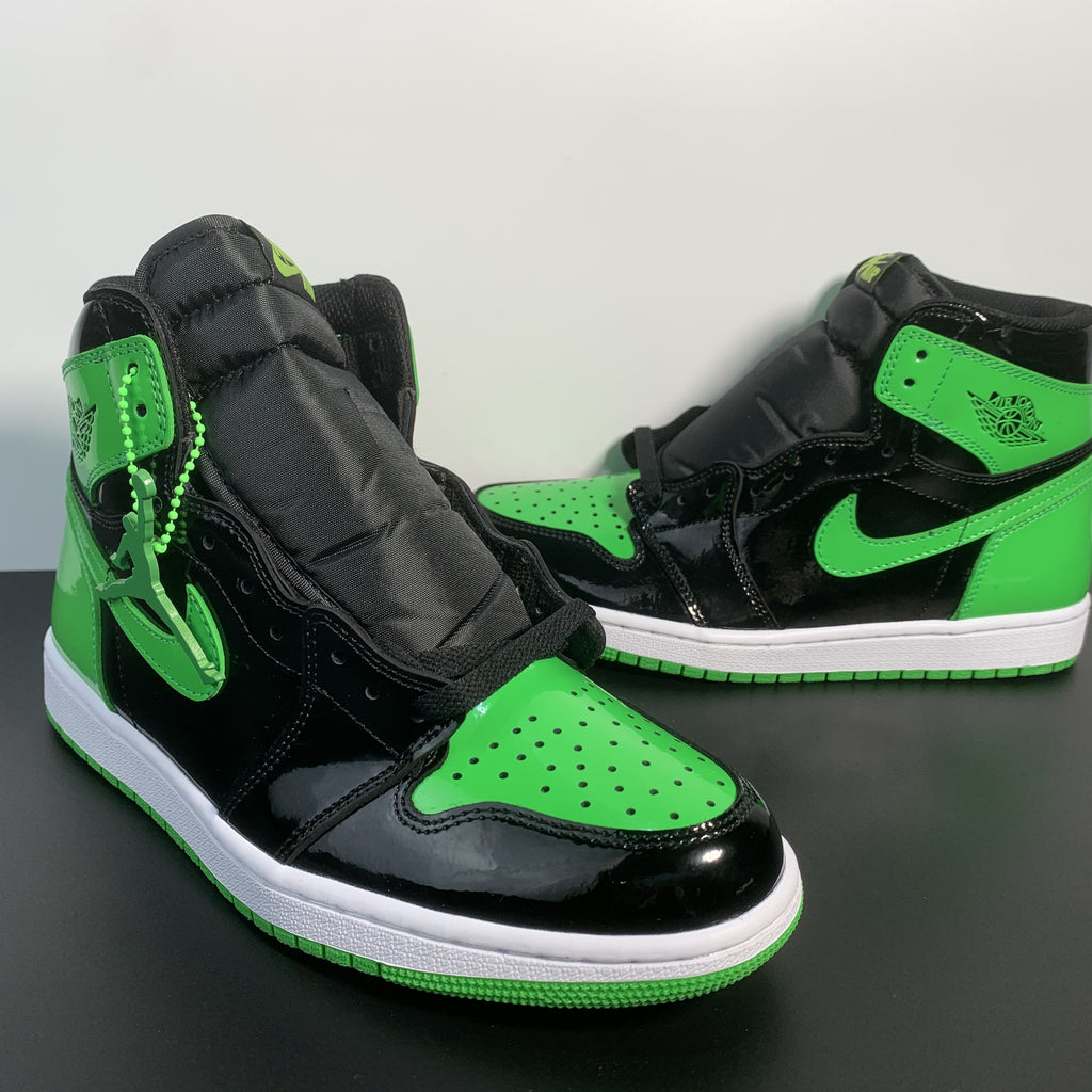 Nike Air Jordan 1 Retro High OG Patent Green