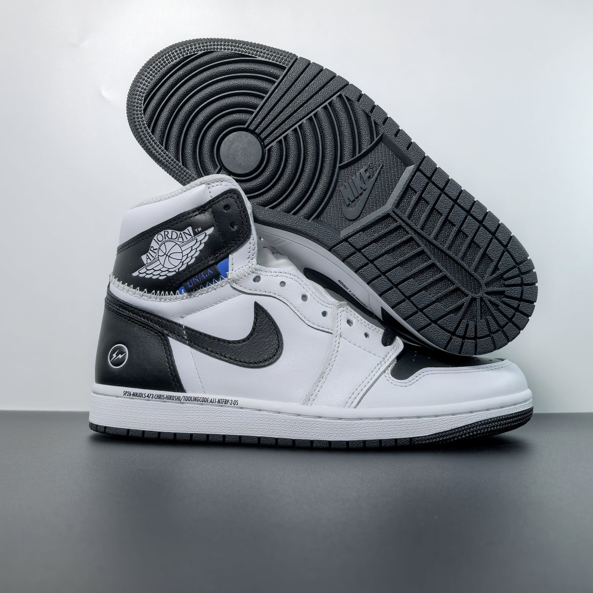 Fragment Design x Union LA x Air Jordan 1 Retro High OG SP 'White Black'