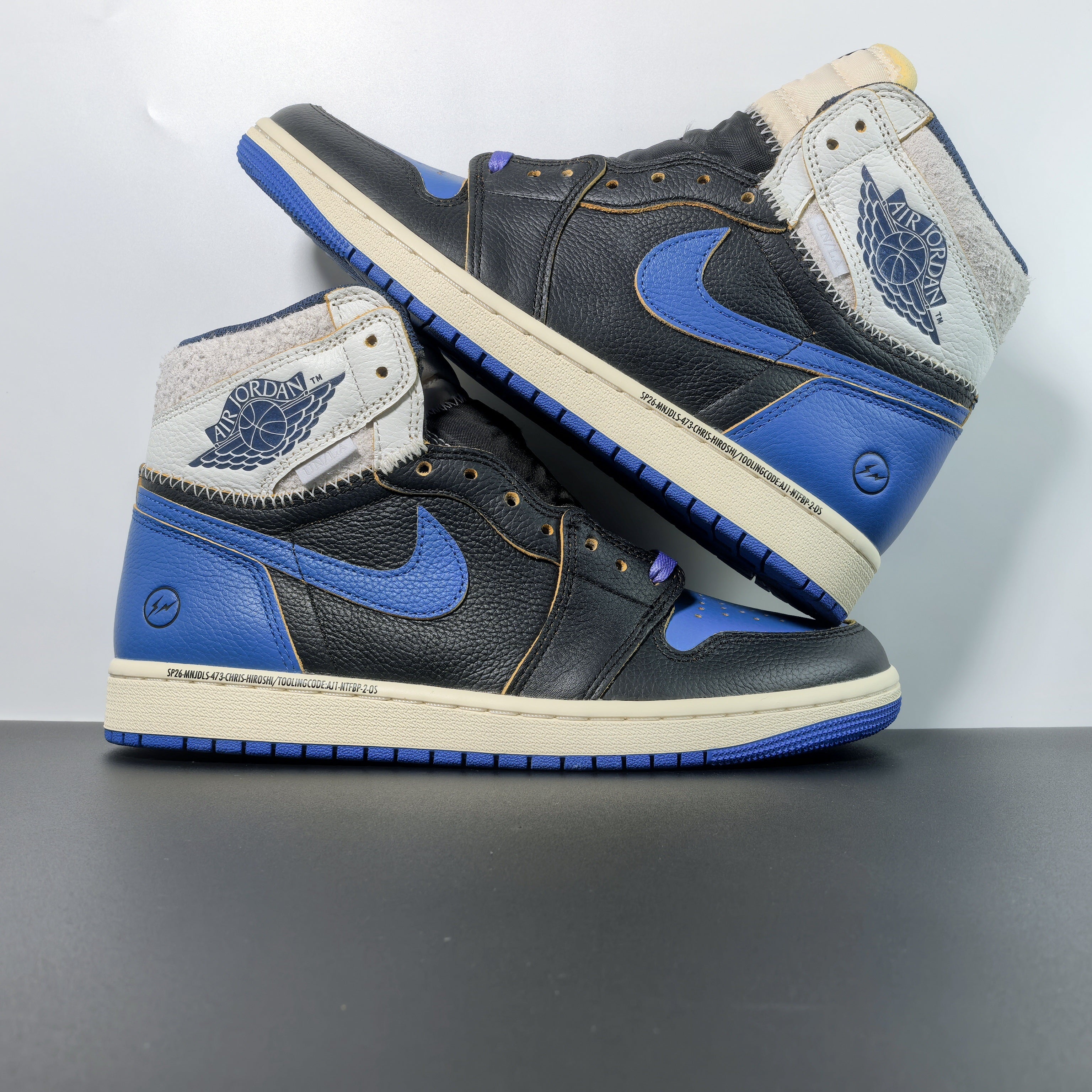 Fragment Design x Union LA x Air Jordan 1 Retro High OG SP 'Sport Royal' 