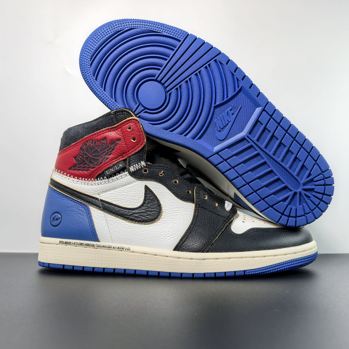 Nike Union LA x Air Jordan 1 Retro High NRG 'Black Toe'