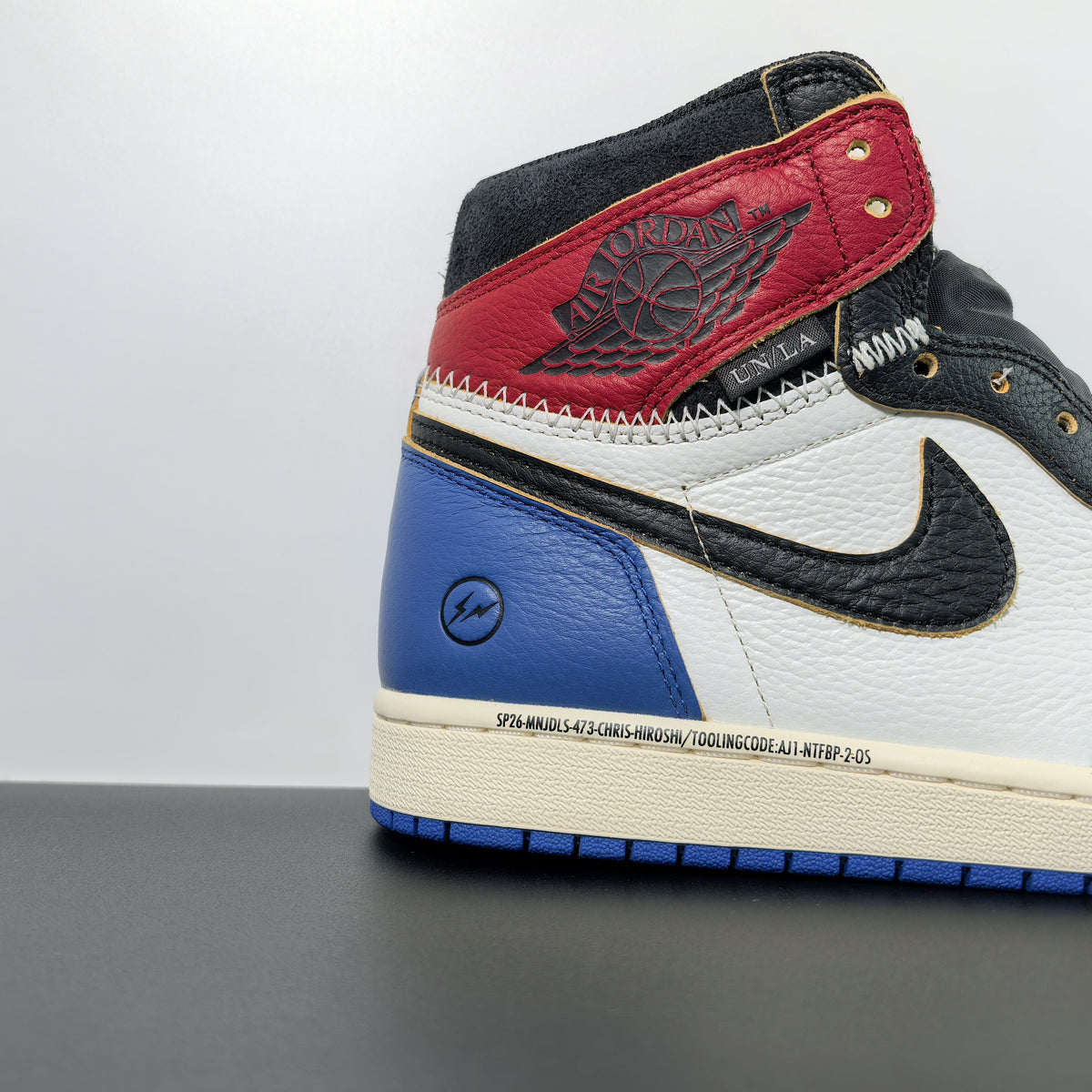Nike Union LA x Air Jordan 1 Retro High NRG 'Black Toe'