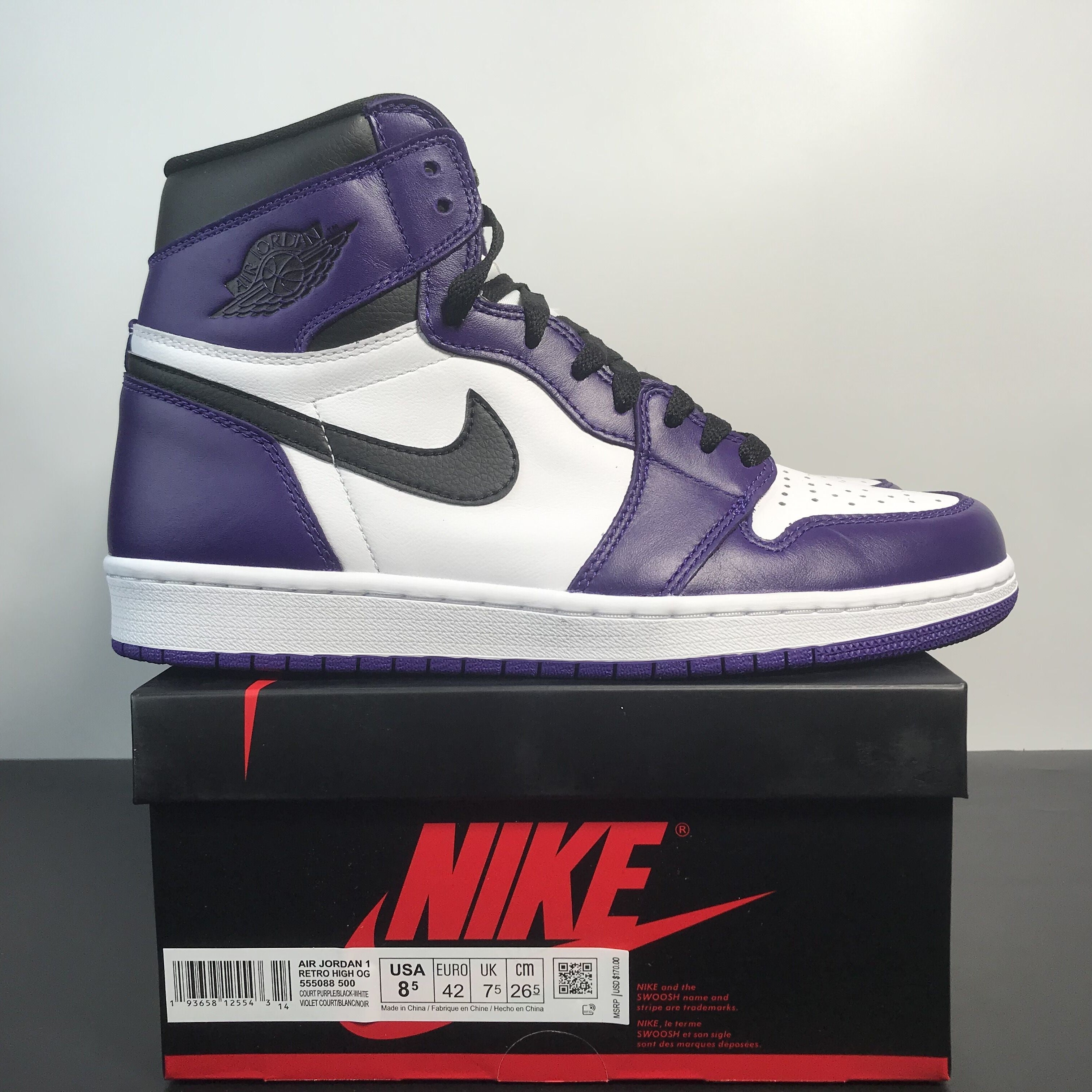 Nike Air Jordan 1 High OG“ Court Purple”