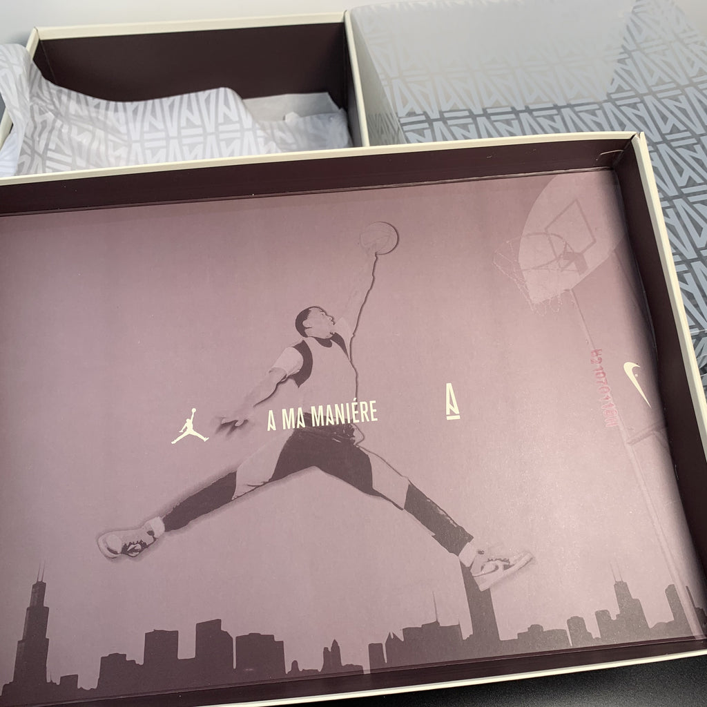 Nike Air Jordan 1 Retro High OG -White Sail-Maroon-