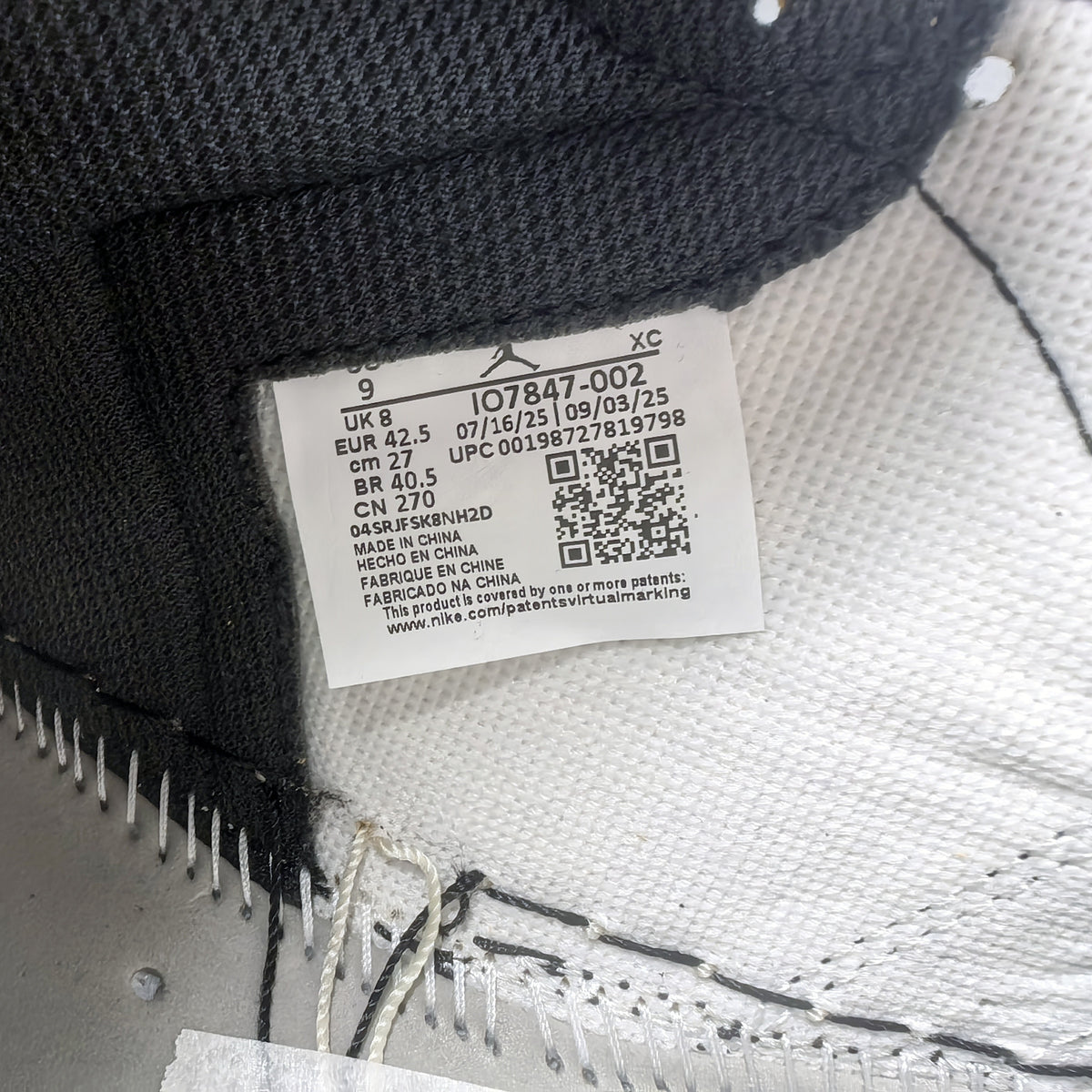 Union LA x Fragment Design x Jordan Air Jordan 1 High