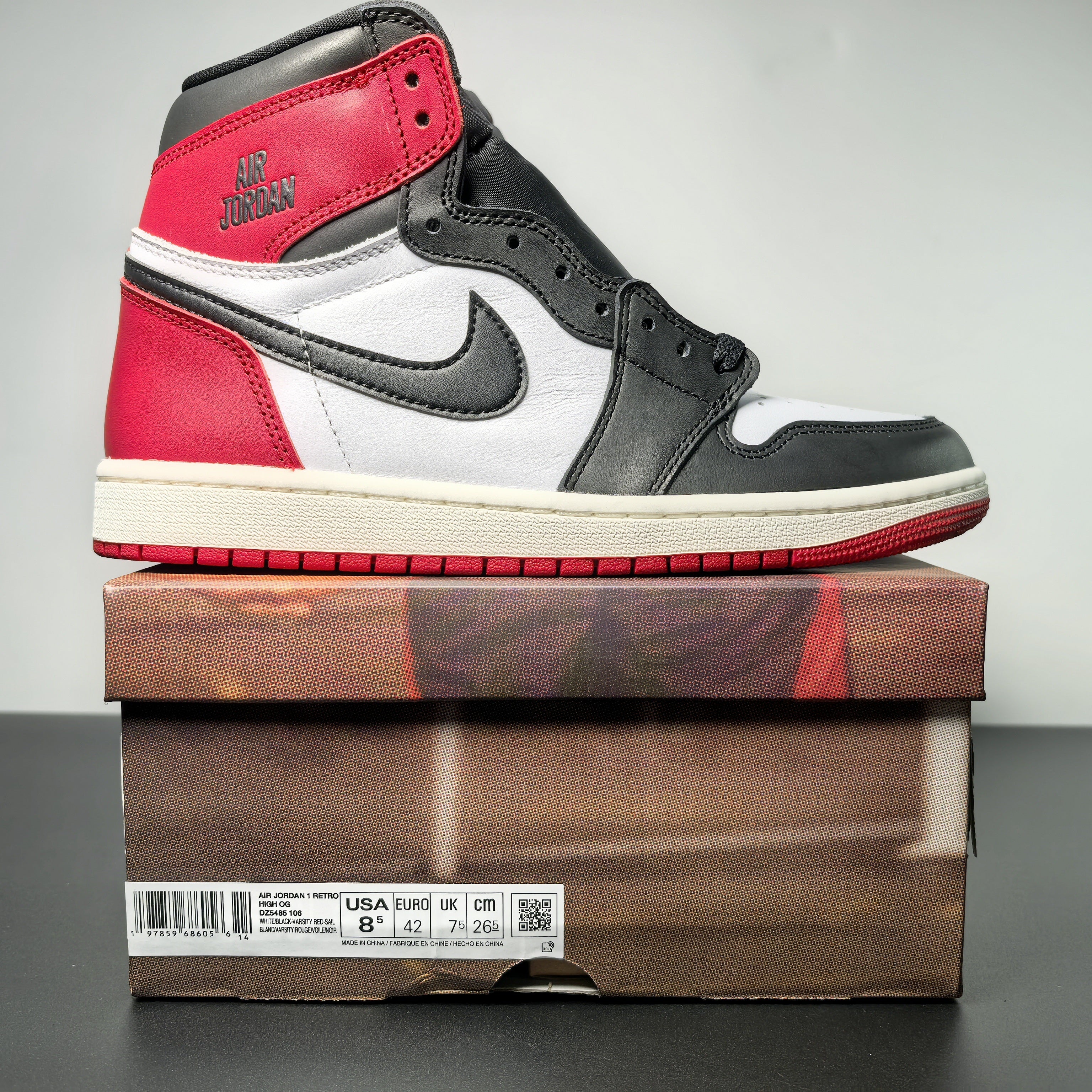 Air Jordan 1 High OG “Black Toe Reimagined”