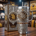 San Diego Padres 40 oz Tumbler with Handle and Lid