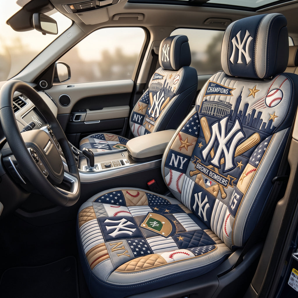 New York Yankees Car Seat Cover