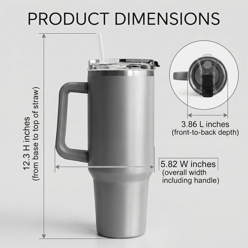 Bring Me The Horizon 40oz Tumbler with Lid and Straw